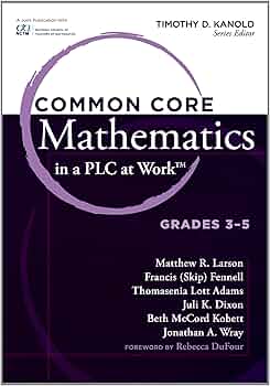 【中古】【洋書】Programmed Review of Fundamental Mathematics for Elementary Statistics/統計学 基礎数学 プログラム／Patricia A. Kearney／Prentice Hall Common Core Mathematics in a PLC at WorkTM, Grades 3-5